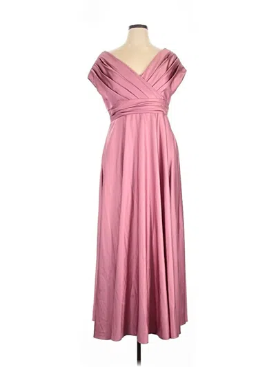 Pre-owned Theia Cocktail Dress In Pink