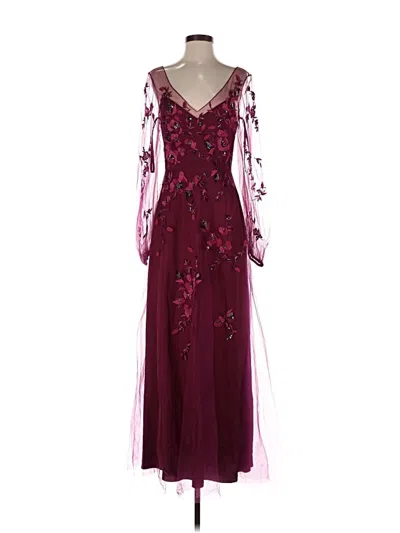 Theia Cocktail Dress In Purple