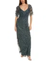THEIA THEIA EMBELLISHED GOWN
