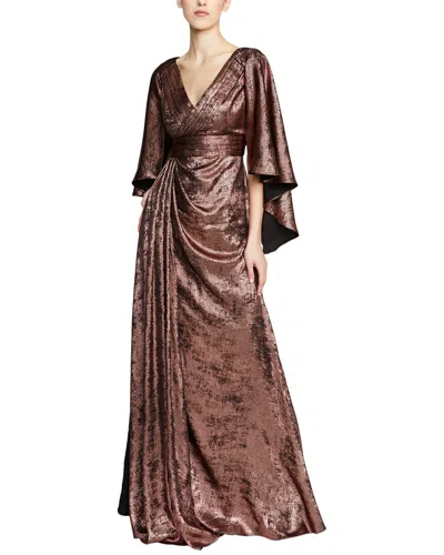 THEIA THEIA NADINE ASYMMETRIC GOWN