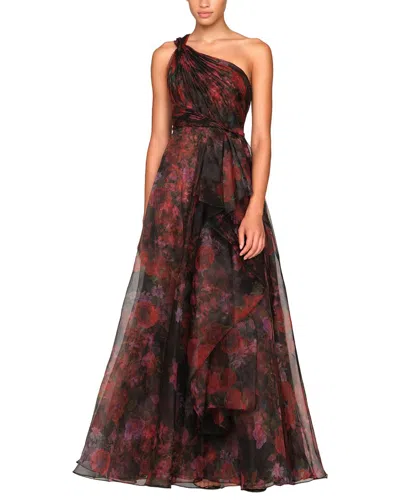 Theia Rue Gown In Black