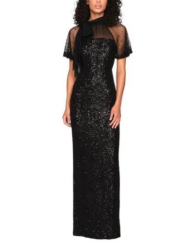 Theia Violette Gown In Green