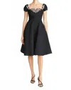 Theia Women's Milena A Line Cocktail Dress In Black In Black