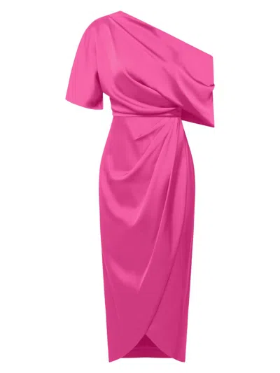 Theia Women's Rayna One-shoulder Gown In Pink