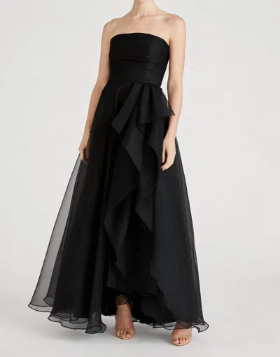 Theia Women's Teresa Strapless Dress In Black