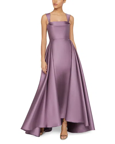 Theia Zendaya Mikado Gown In Purple