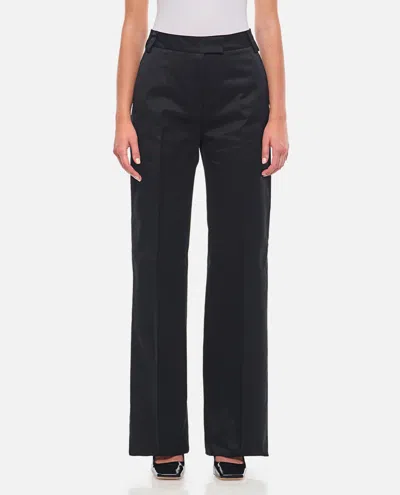 The Latest Alek Straight Leg Cotton Pants In Black