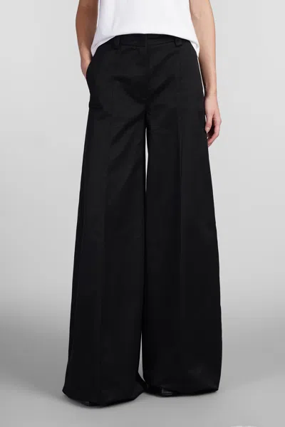 The Latest Alma Pants In Black Cotton