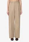 The Latest Axel Wide-leg Pants In Beige
