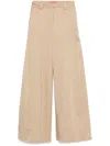 The Latest Large Leg Trousers In Neutrals