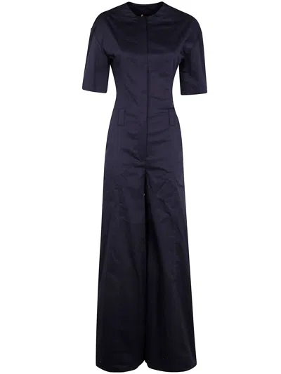 The Latest Bianca Popeline Abtp Trousers In Night Blue