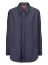 The Latest Oversized Shirt Jacket In Blue