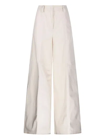 The Latest Cotton Trousers In Neutrals