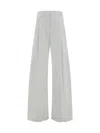 The Latest Cotton Wide Leg Pants In White