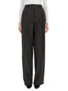 The Latest Billie Lightweight Poplin Trousers Black In Black