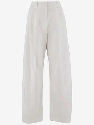 The Latest Elegant Stretch Cotton Pants In White