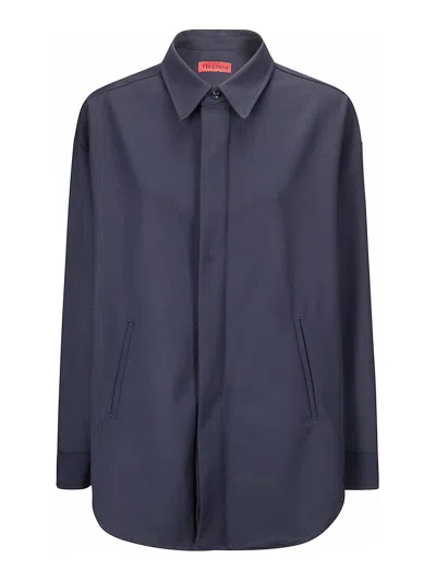 The Latest Oversized Shirt Jacket In Blue