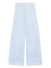 The Latest Pleated Trousers In Blau