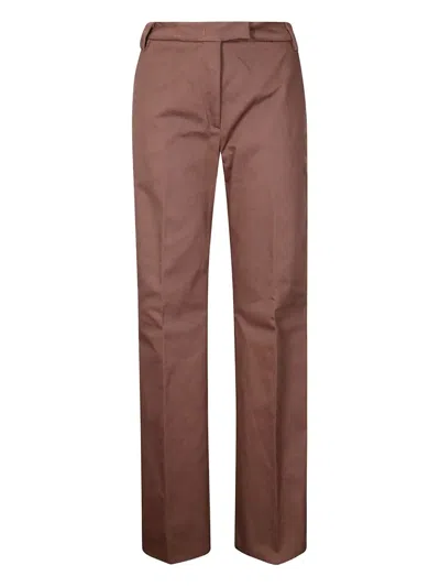 The Latest Straight-leg Trousers In Brown