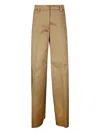 The Latest Brown Wide Leg Trousers In Neutrals