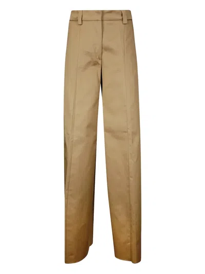 The Latest Straight-leg Trousers In Camel