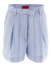 The Latest Man Pleat Short In Blue