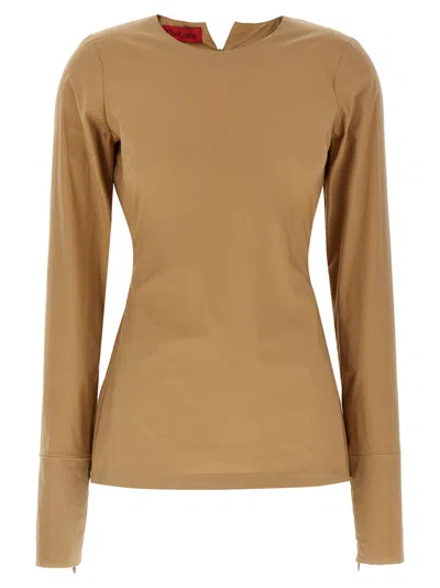 The Latest Terry T-shirt In Beige