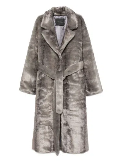 THELAURENT THELAURENT FAUX FUR COAT