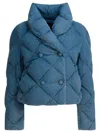 Thelaurent Quilted Button-fastening Jacket In Blue