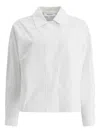 Theloom Classic Cotton Shirt With Relaxed Fit In White
