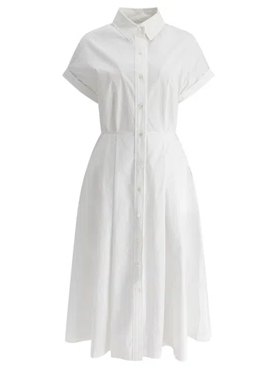 Theloom Dresses In White
