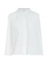 Theloom Gathered Yoke Shirt In White