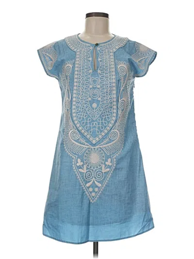 Pre-owned Theme Casual Dress In Blue
