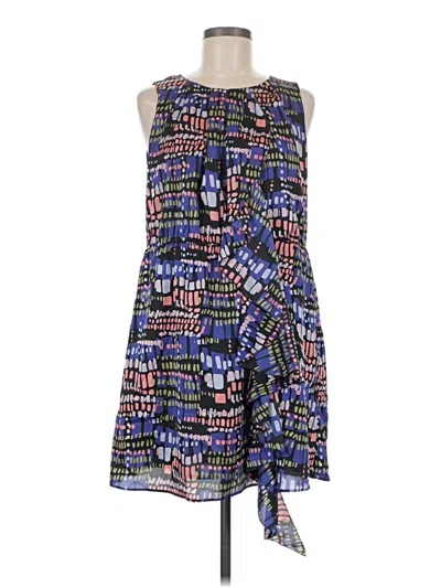 Pre-owned Theme Casual Dress In Blue