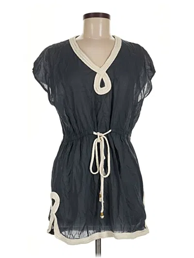 Pre-owned Theme Casual Dress In Gray
