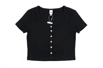 Theme Kids' Girls Michaela Top In Black