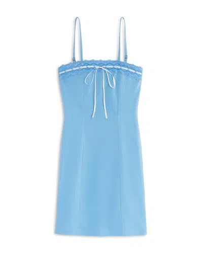 Theme Girls' Sienna Ribbon Dress - Big Kid In Blue