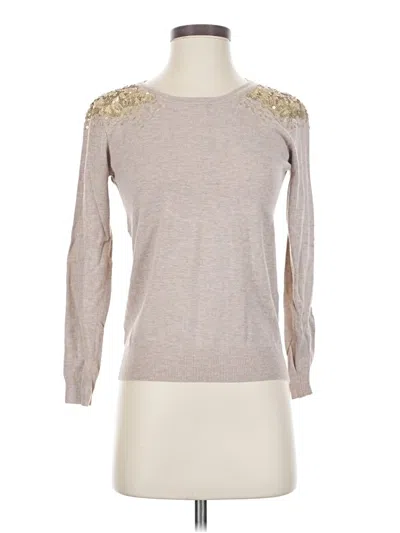 Pre-owned Theme Pullover Sweater In Silver