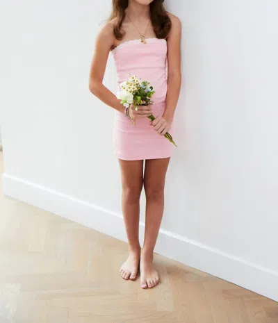 Theme Kids' Stevie Tube Dress In Pink