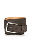 The Men's Store At Bloomingdale's Men's Suede Belt - Exclusive In Gray