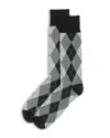 The Men's Store At Bloomingdale's Argyle Crew Socks - Exclusive In Black