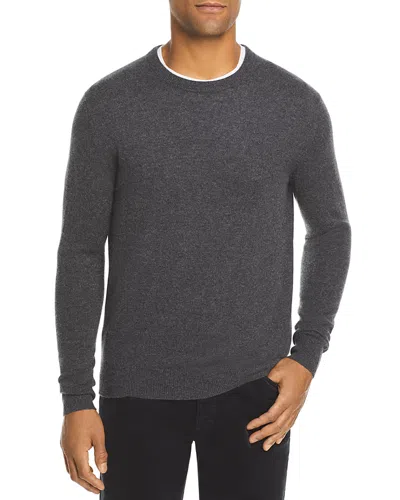 The Men's Store At Bloomingdale's Coal Cashmere Crewneck Sweater - Exclusive