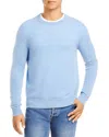 The Men's Store At Bloomingdale's Sky Blue Cashmere Crewneck Sweater - Exclusive