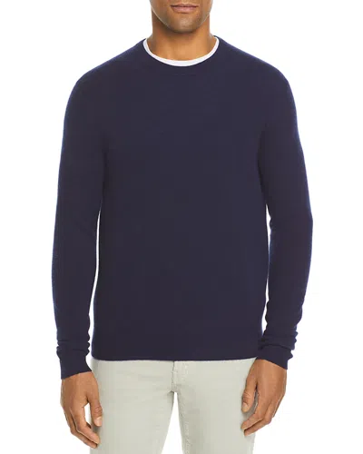 The Men's Store At Bloomingdale's Cashmere Crewneck Sweater - Exclusive In Navy Blue