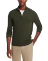 The Men's Store At Bloomingdale's Cashmere Half-zip Sweater - Exclusive In Forest Night