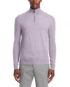 The Men's Store At Bloomingdale's Cashmere Half-zip Sweater - Exclusive In Light Purple