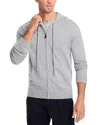 The Men's Store At Bloomingdale's Cashmere Zip Front Hoodie In Medium Grey