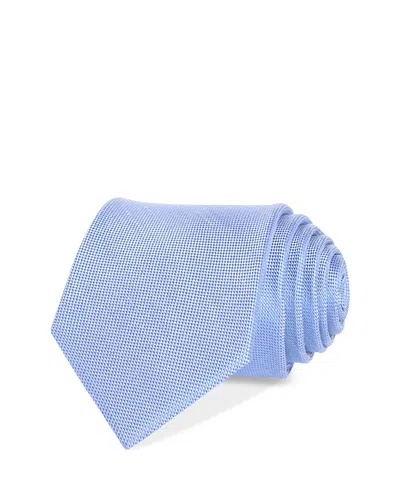 The Men's Store At Bloomingdale's Classic Textured Tie - Exclusive In Light Blue