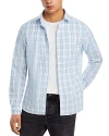 The Men's Store At Bloomingdale's Cotton Stretch Slim Fit Button Down Shirt - 100% Exclusive In Blue