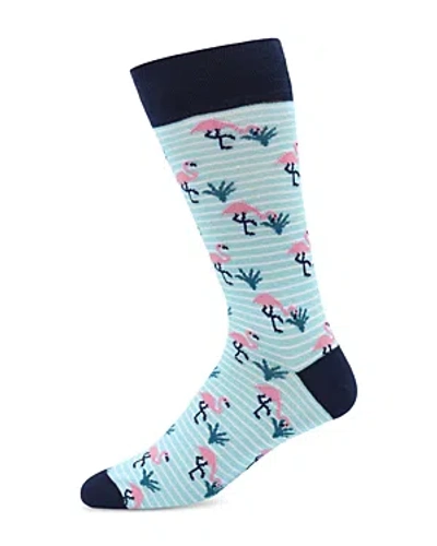 The Men's Store At Bloomingdale's Flamingo Socks - 100% Exclusive In Blue